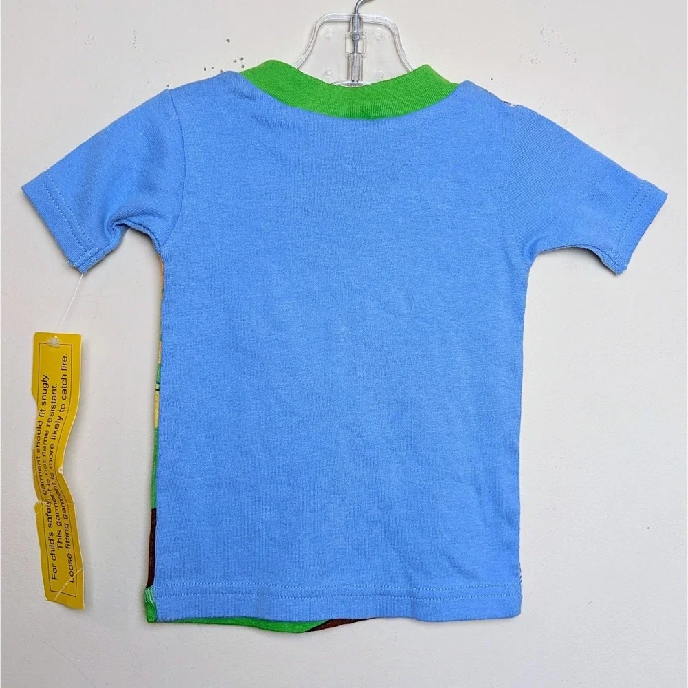 Vintage‎ Go Diego Go Animal Rescue Dora Pajama Shirt Nick Jr. Size 12 Months NWT